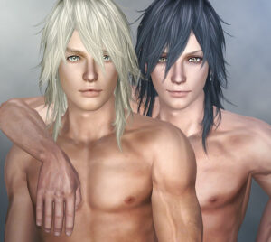 Left : Normal version / Right : Flipped version<br /> 左:ベビーフェイス棚橋 / 右:ヒール棚橋<br /> ではなく、左:通常版/ 右:反転版です。<br /> プロレスに例える必要がないっ