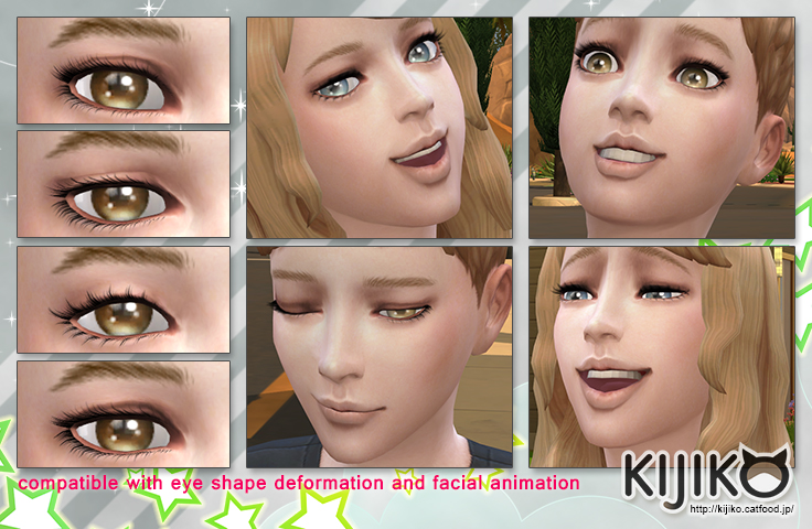 sims 4 kids eyelashes