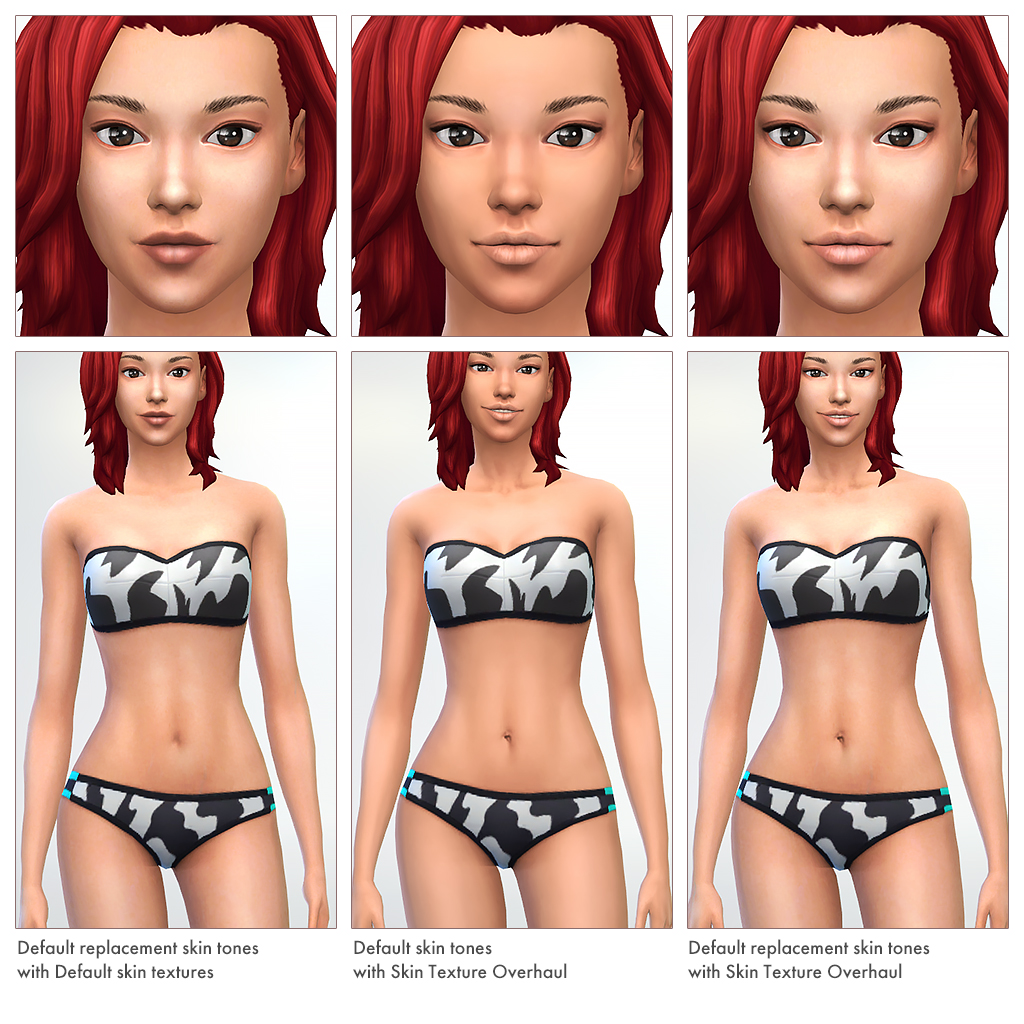 Skin Tones Glow Edition And Skin Texture Overhaul Kijiko 11760 Hot Sex Picture