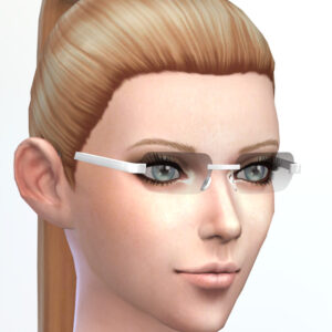 Some of EA’s glasses make lashes distortion.