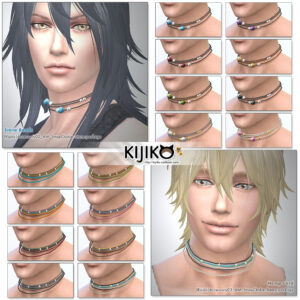 Chokers for the Sims4  シムズ４　チョーカー　セット