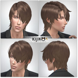 Sims4 hair/　fron,side,back シムズ４ 髪型　詳細