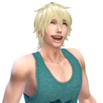 アル・ラグドールです。Shaggy Hairを作ったときのシムです。ブラザー特質持ち&常にタンクトップです。