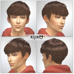 Sims4 hair/　for Male / Masculine Frame　シムズ4髪型　詳細