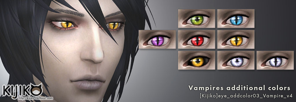 Non-Default Eyecolors for the Sims4 　シムズ４　非デフォルトアイカラー