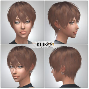 Sims4 hair/　for Female / Feminine Frame　シムズ髪型　詳細