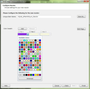 You can create new swatch color.