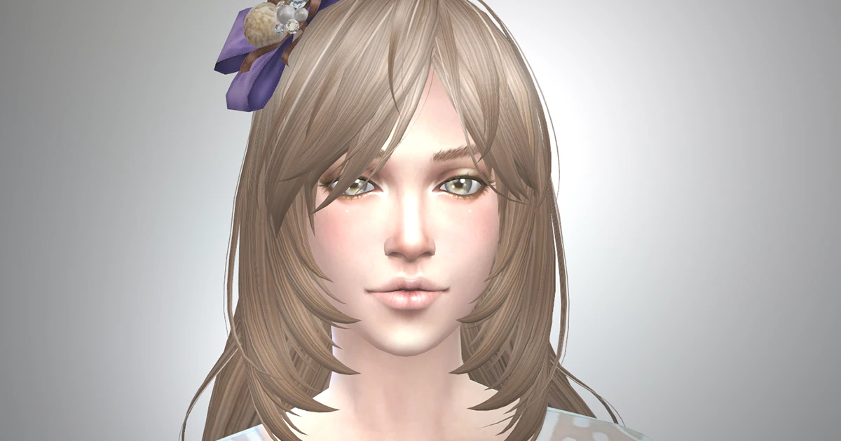 Image of Layers hairstyle for Sims