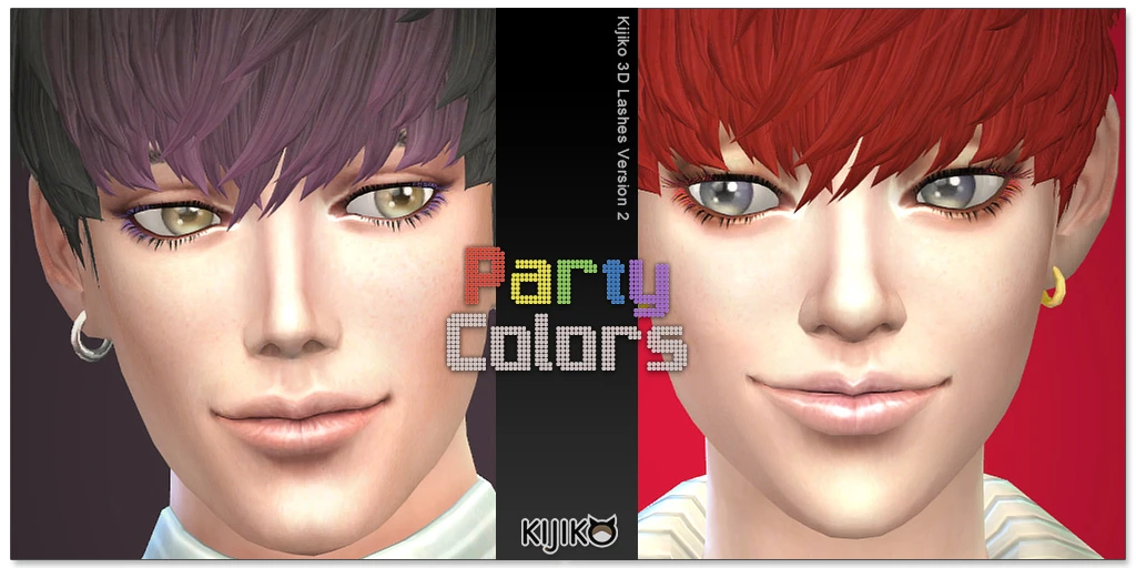 Are there any other eyelashes cc which have a similar feel to the Kijiko v2  ones? They're so good but not that much options :/ (First pic is what it  looks like